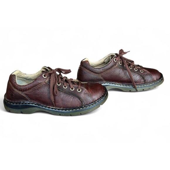 Doc Marten Rohan Brown Leather Lace-up Oxford Loafer Sneakers Y2K Men’s Size 10 - Picture 3 of 8